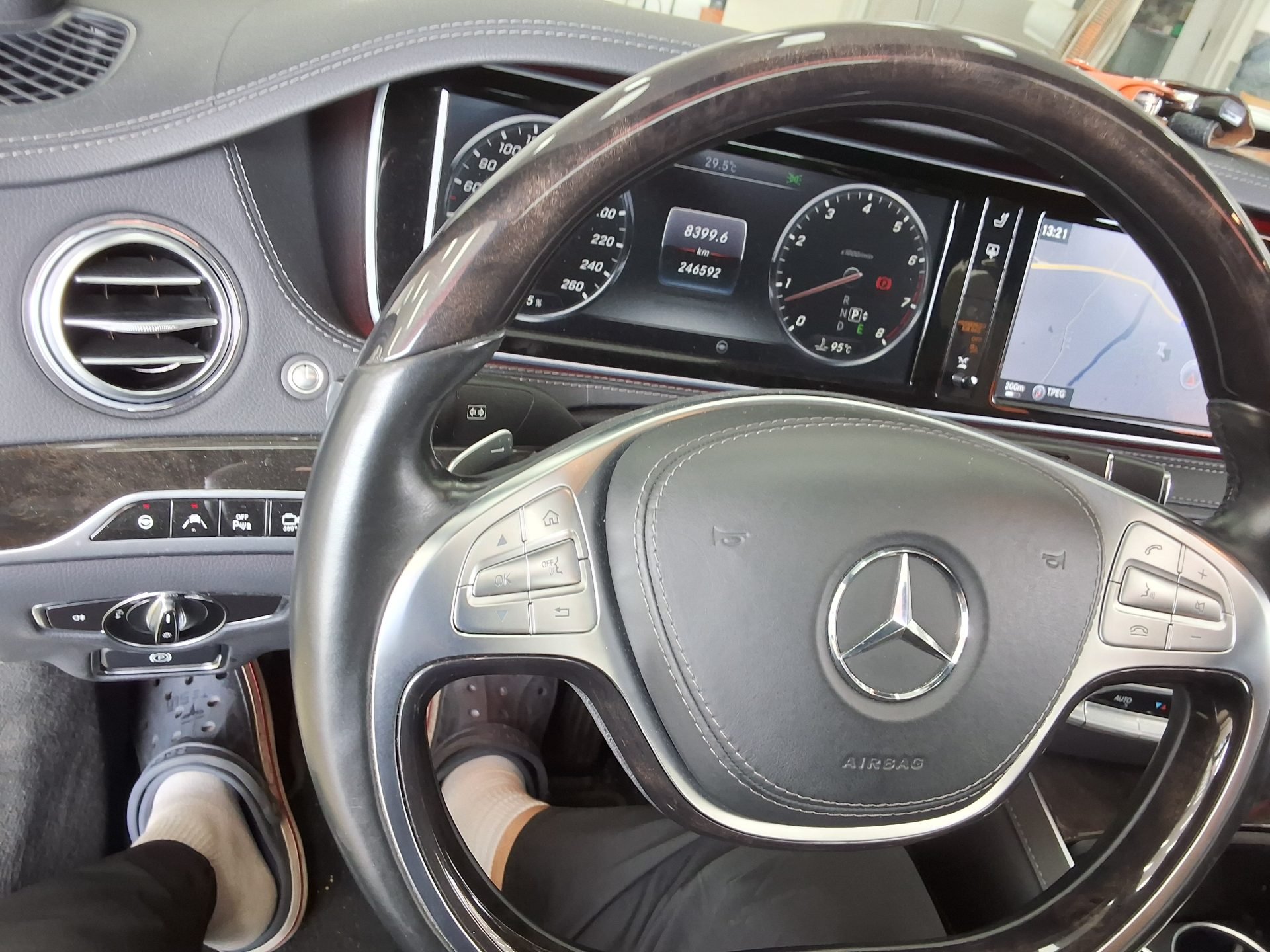 مرسيدس S500L موديل 2016 فل كامل 5 فصوص