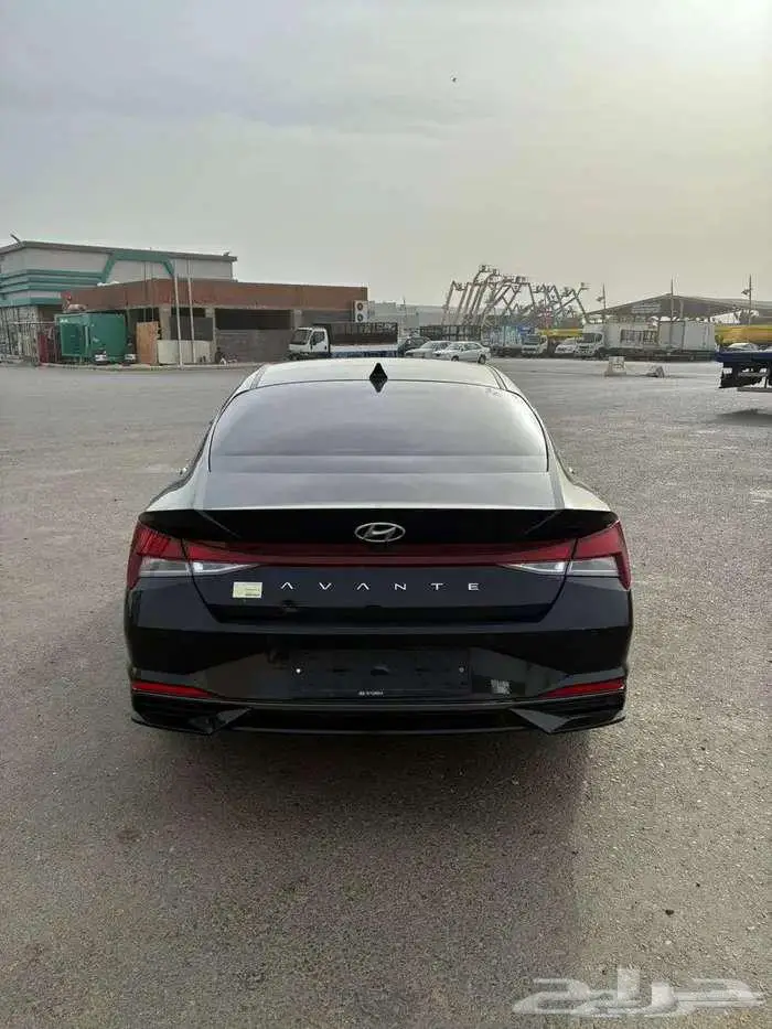 هونداي النترا 2022 اسود بطاقة جمركية وارد كوريا