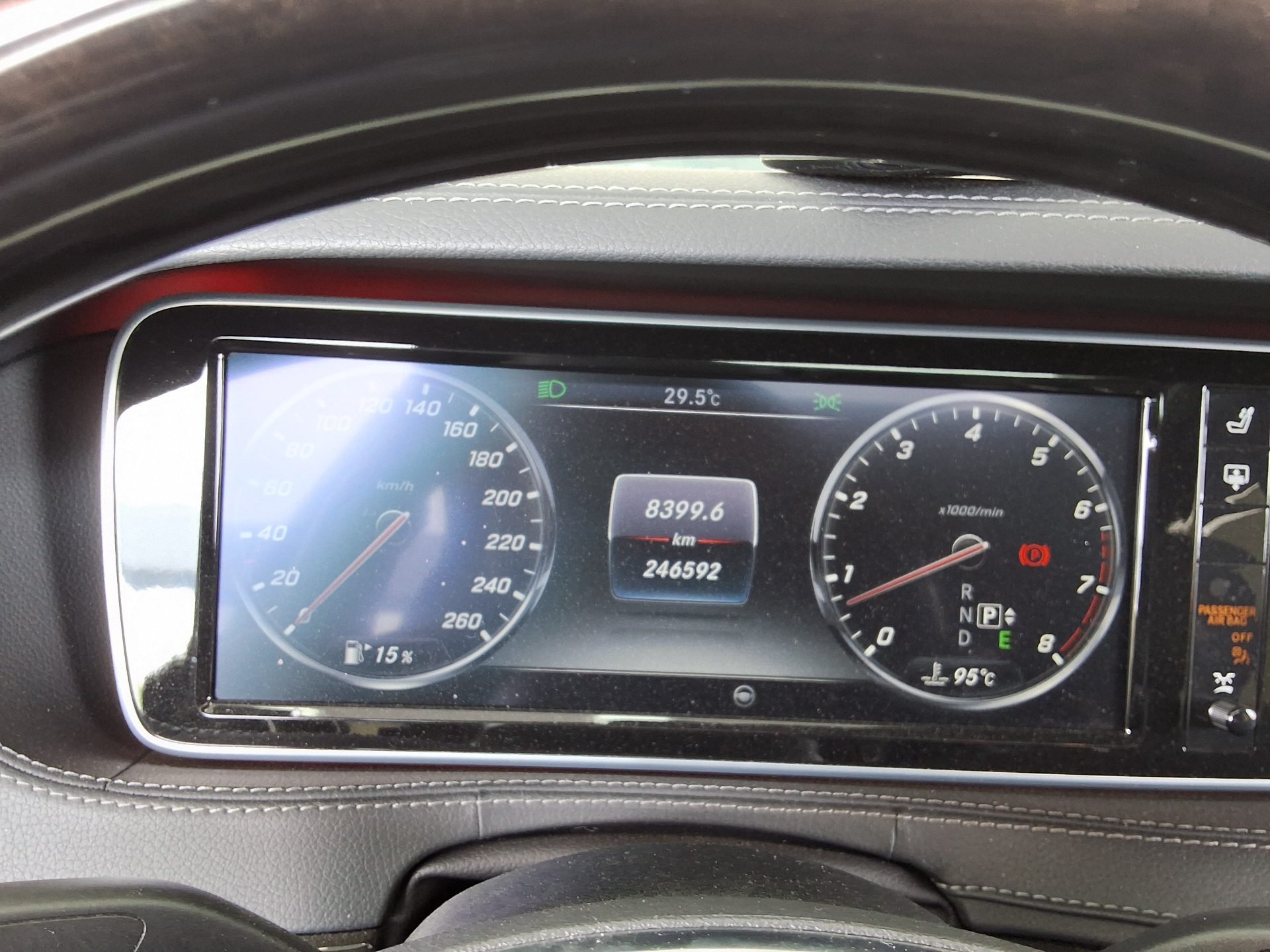 مرسيدس S500L موديل 2016 فل كامل 5 فصوص