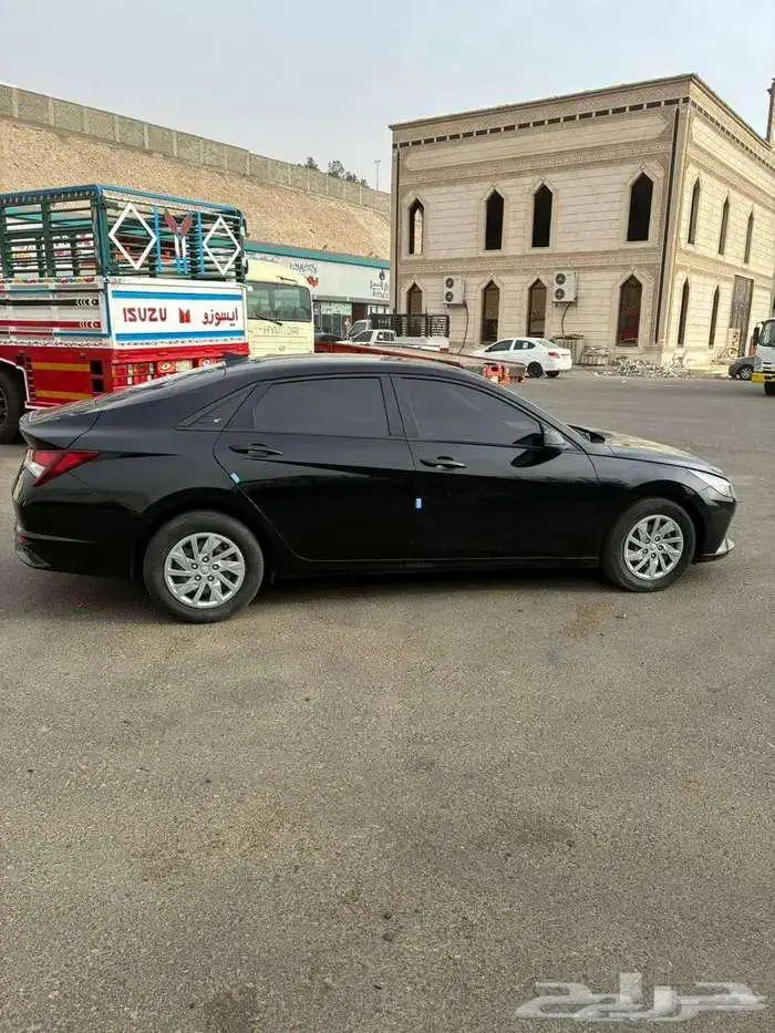 هونداي النترا 2022 اسود بطاقة جمركية وارد كوريا
