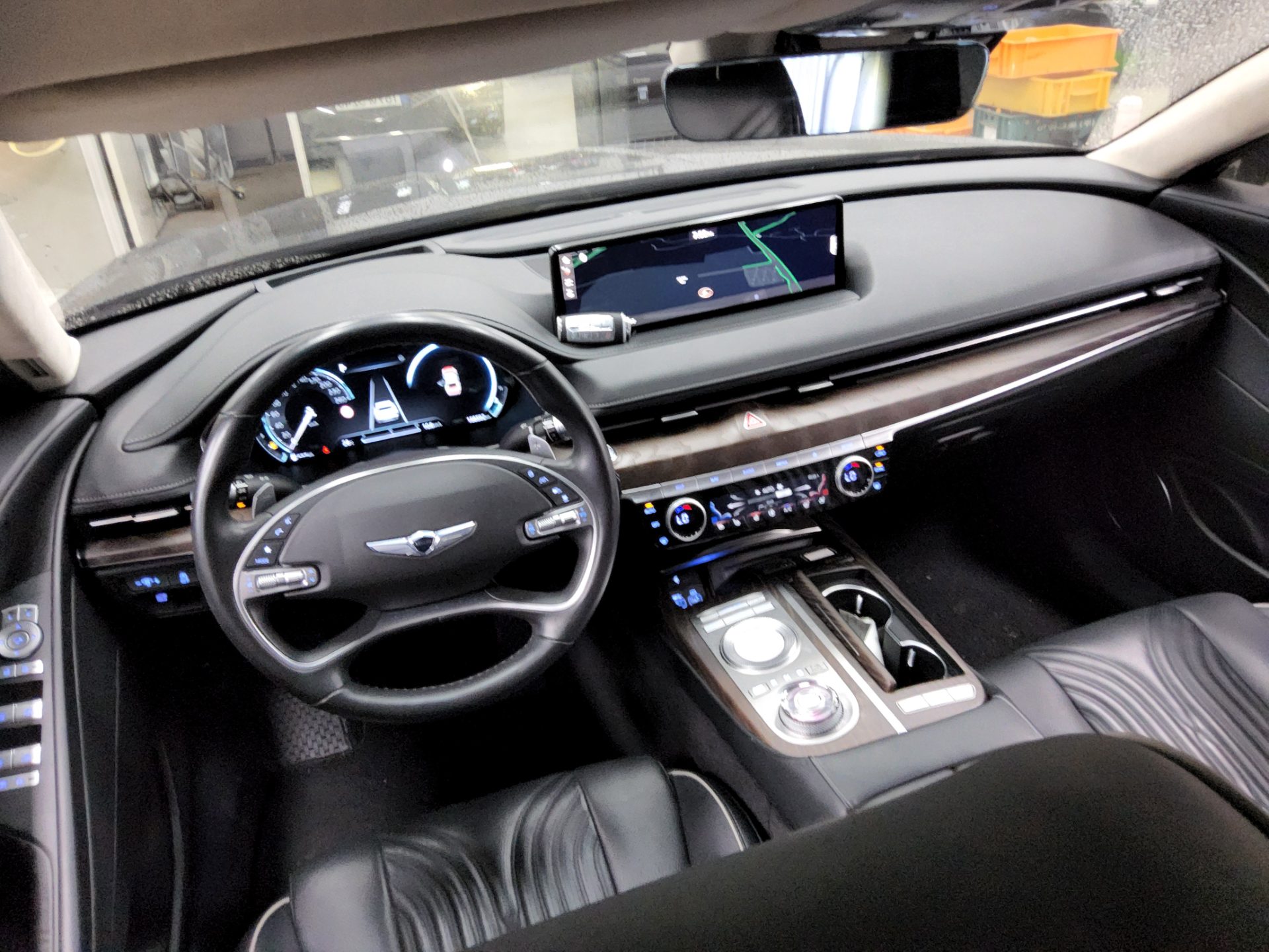 جينيسس G80 3.5T موديل 2022 6سلندر بدي وكالة بسعر 93000 الف